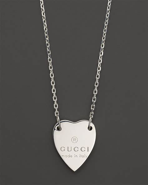 gucci heart necklace review|gucci heart bracelet with trademark.